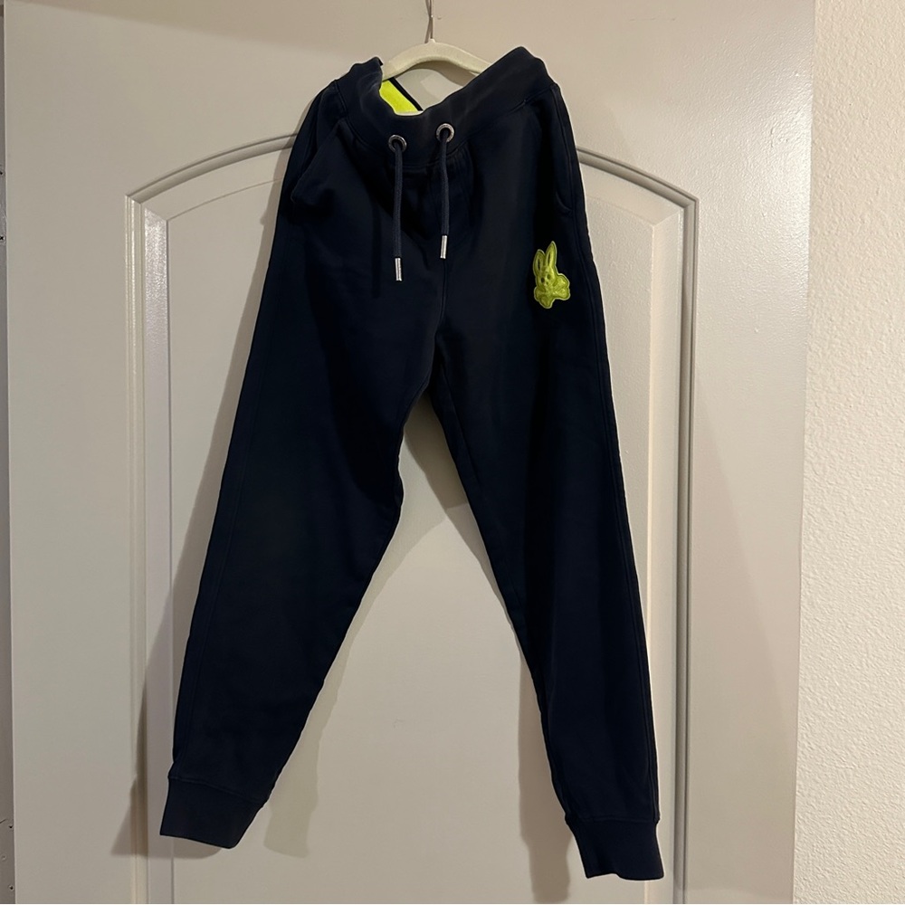 Kids Navy Psycho Bunny Joggers